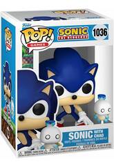 Funko Pop Games Sonic The Hedgehog Figure Sonic avec Hero Chao