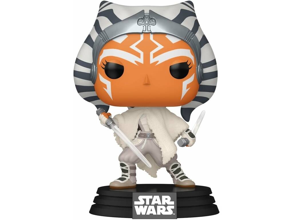 Funko Pop Star Wars Ahsoka Figura Ahsoka Tano com Cabeça Oscilante