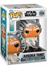 Funko Pop Star Wars Ahsoka Figura Ahsoka Tano con Cabeza Oscilante