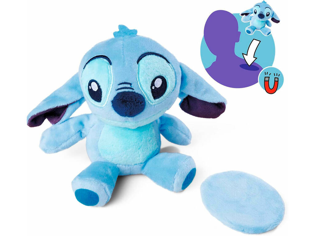 Disney Shoulder Squad Peluche Stitch 12 cm para el Hombro