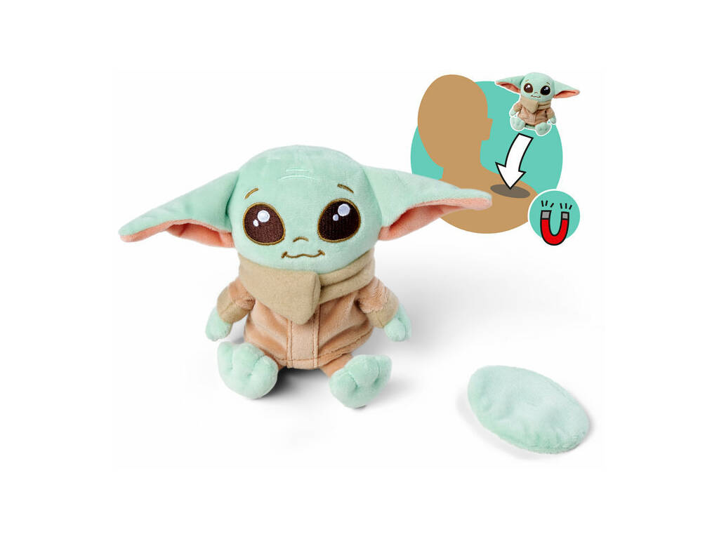 Star Wars Shoulder Squad Peluche Grogu 12 cm para el Hombro