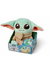 Star Wars Shoulder Squad Peluche Grogu 12 cm pour l'épaule