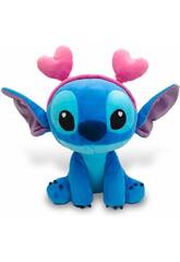 Disney Stitch Peluche Stitch com Tiara Coraes de 25 cm