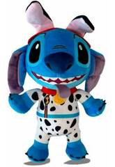 Disney Stitch in costume Peluche Stitch con costume da dalmata da 25 cm