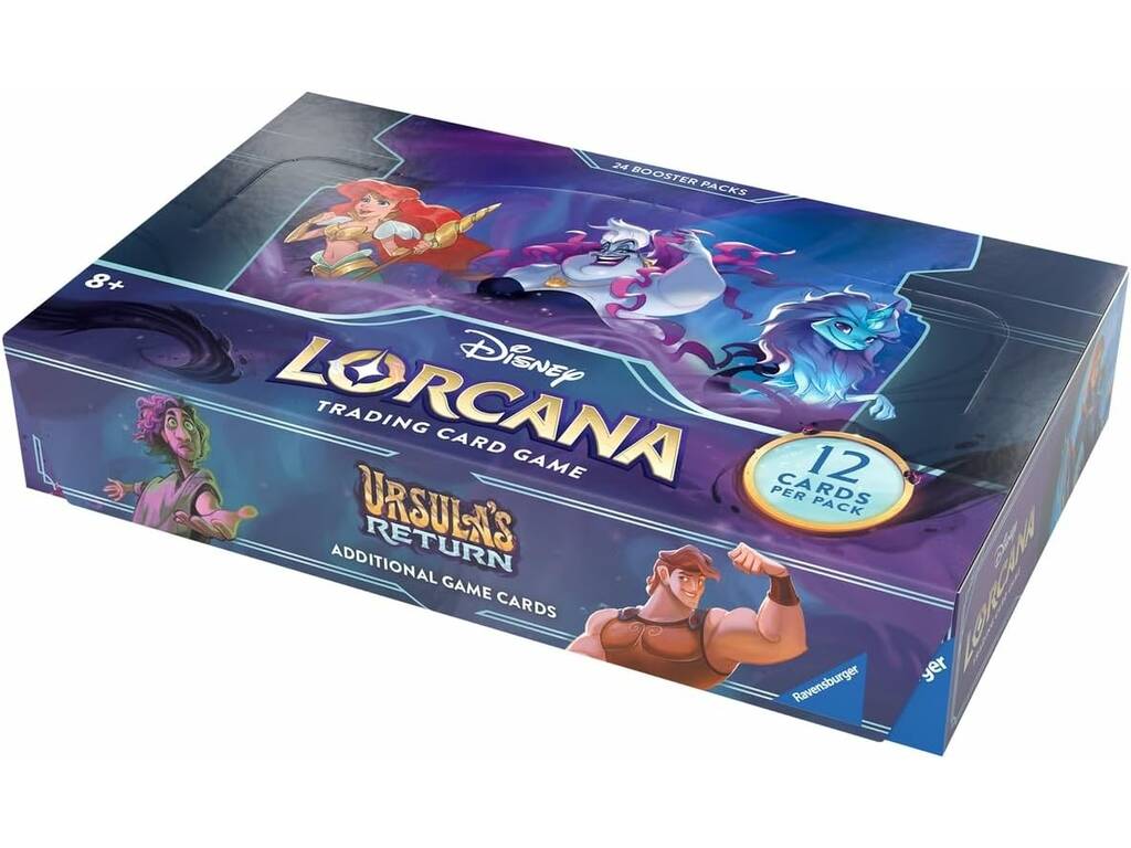 Disney Lorcana TCG Box 24 Packs Ursula's Return