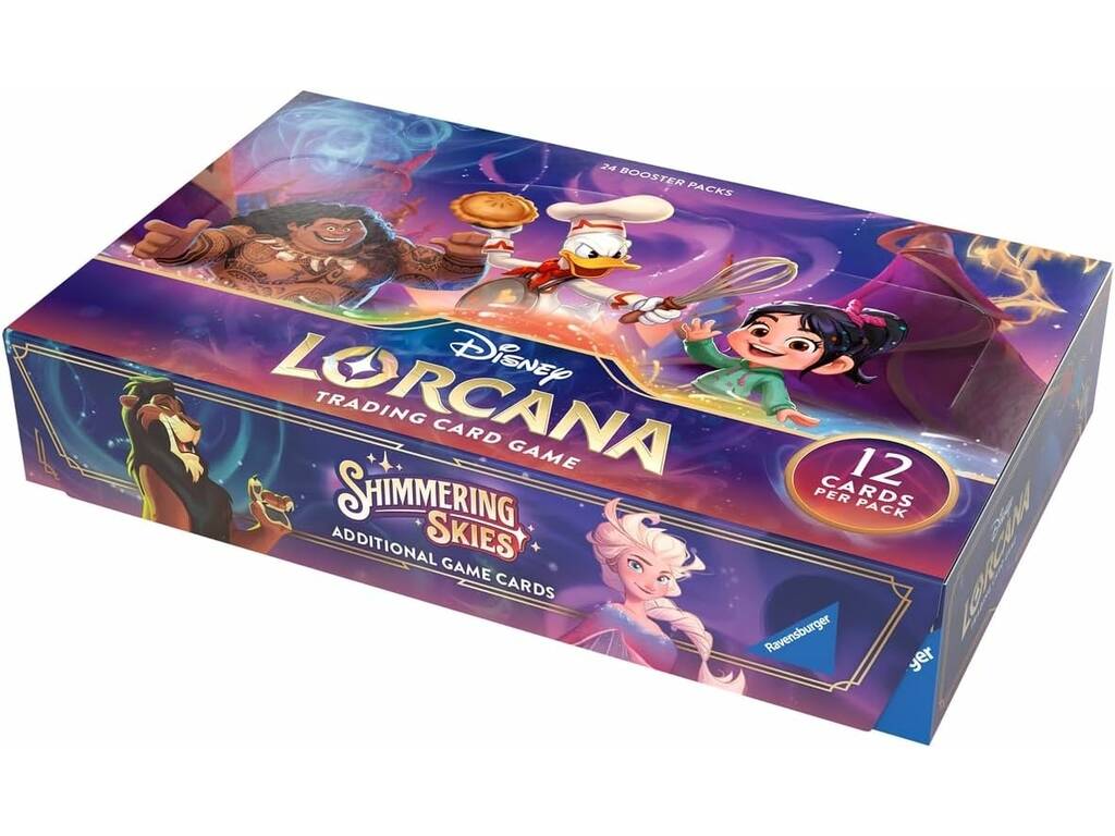 Disney Lorcana TCG Caja 24 Sobres Shimmering Skies