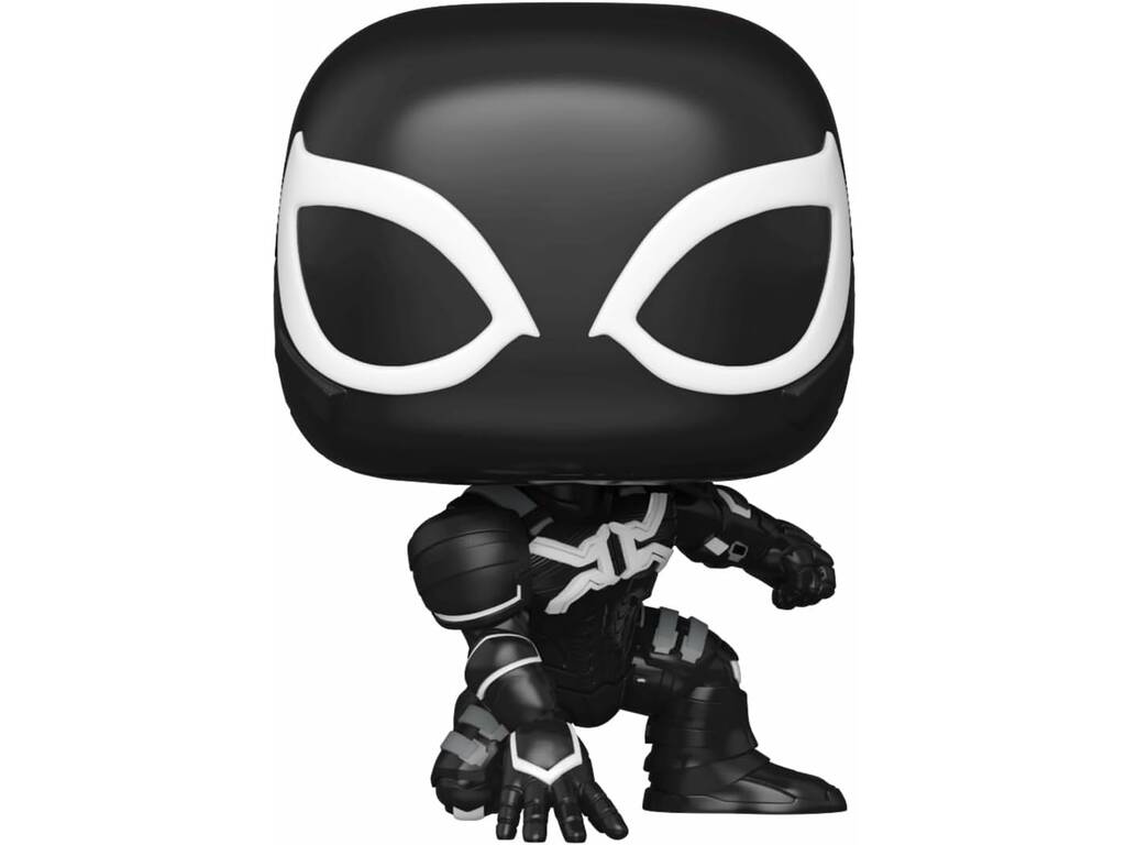 Funko Pop Marvel Spiderman 2 Figura Black Suit Harry Osborn con Cabeza Oscilante