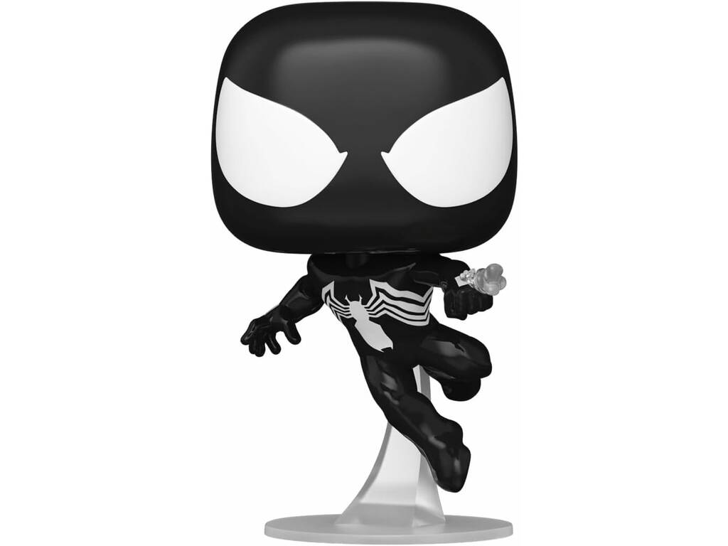 Funko Pop Marvel Figura Spiderman Traje Simbionte con Cabeza Oscilante