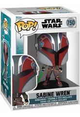 Funko Pop Star Wars Ahsoka Figur Sabine Wren mit schwenkbarem Kopf