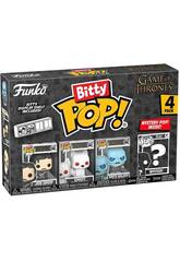 Funko Pop Bitty Juego de Tronos Pack 4 Mini Figuras con Jon Snow