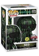 Funko Pop Movies The Matrix Figura Neo Brilha no Escuro