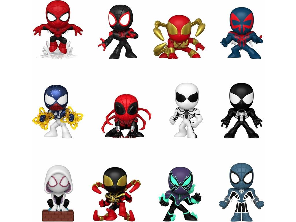 Funko Mystery Minis Marvel Spiderman Comics Figura Sorpresa