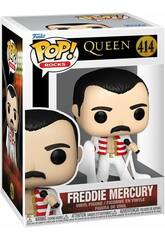 Funko Pop Rocks Queen Figura Freddie Mercury con Capa