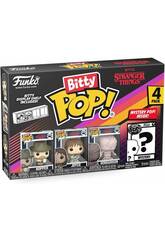 Funko Pop Bitty Stranger Things Pack 4 Mini Figuras con Hopper