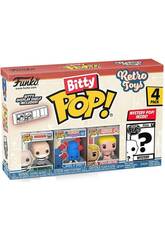 Funko Pop Bitty Retro Toys Pack 4 Mini Figures avec M. Monopoly