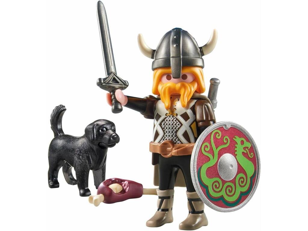 Playmobil Special Plus Viking avec chien de garde