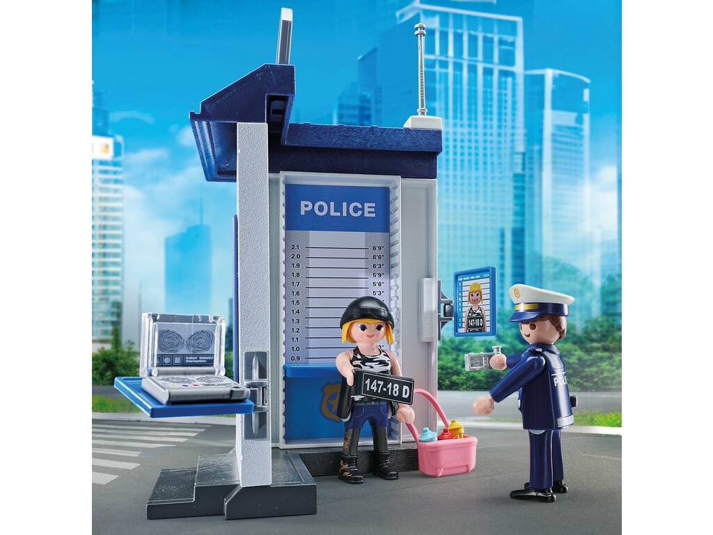 Playmobil Action Heroes Starter Pack Sala de Polícia