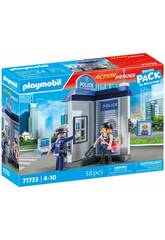 Playmobil Action Heroes Starter Pack Sala de Polcia