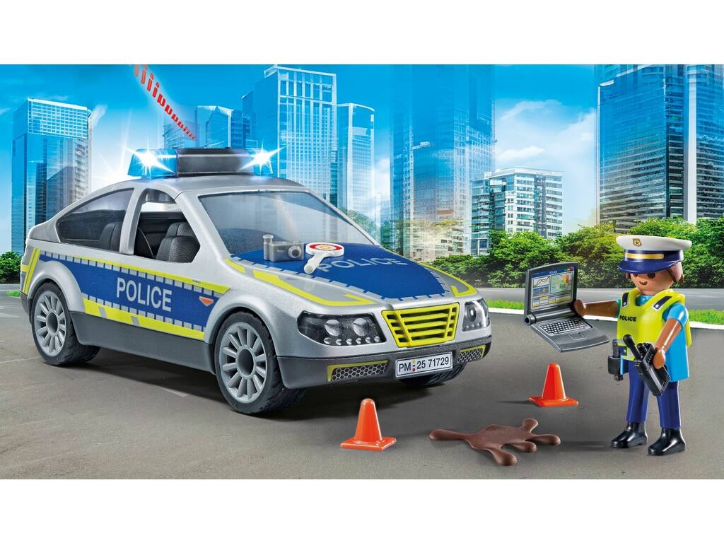 Playmobil Action Heroes Carro de Patrulha