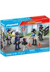 Playmobil Action Heroes Conjunto de Figuras de Polícia