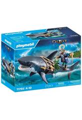 Playmobil Pirates Requin Gant avec Pirate