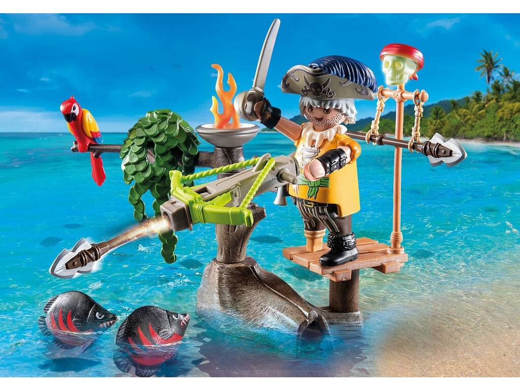 Playmobil Pirati Pirata con balestra