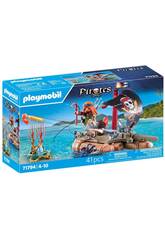 Playmobil Pirates Bote Pirata com Tesouro