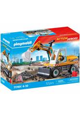 Playmobil Action Heroes Excavadora Grande