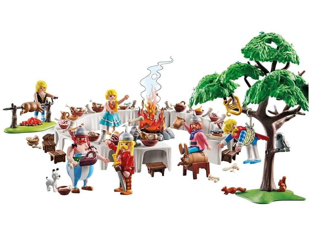 Playmobil Astérix Le banquet au village