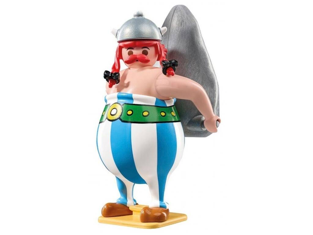 Figurine Playmobil Astérix et Obélix avec Menhir