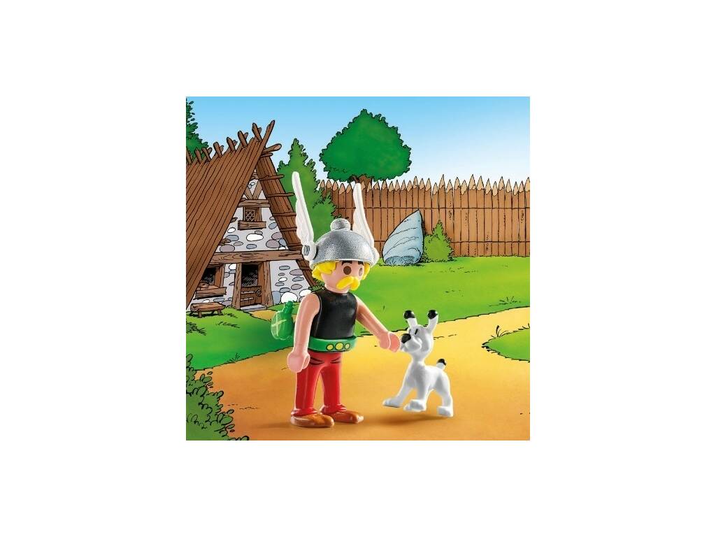  Playmobil Astérix Figurine Astérix et Idéfix avec accessoires