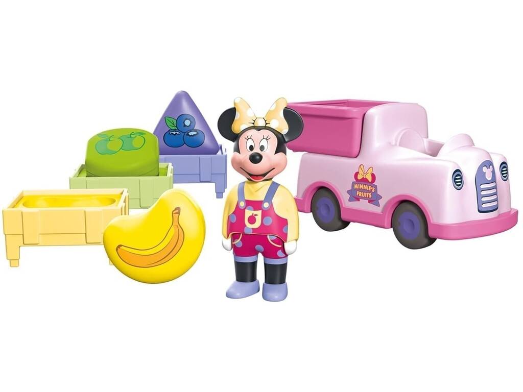 Playmobil Junior Disney El Camión de la Fruta de Minnie Mouse