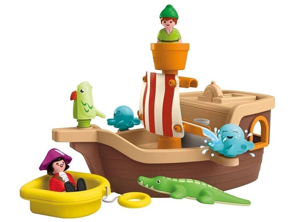 Playmobil Junior Disney El Barco Pirata de Peter Pan