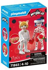 Playmobil Miraculous Ladybug y Cat Noir Sueo de Boda