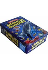 Livro Descubro e Jogo Animais Marinhos