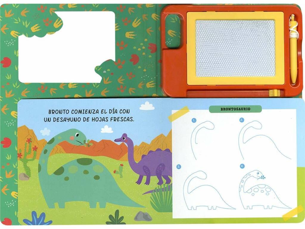 Incroyables Dinosaures Livre d'ardoise
