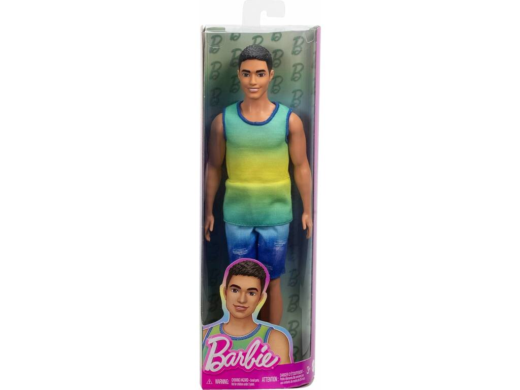 Barbie Fashionista Muñeco Ken Con Camiseta Sin Mangas