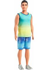 Barbie Fashionista Poupe Ken avec t-shirt sans manches