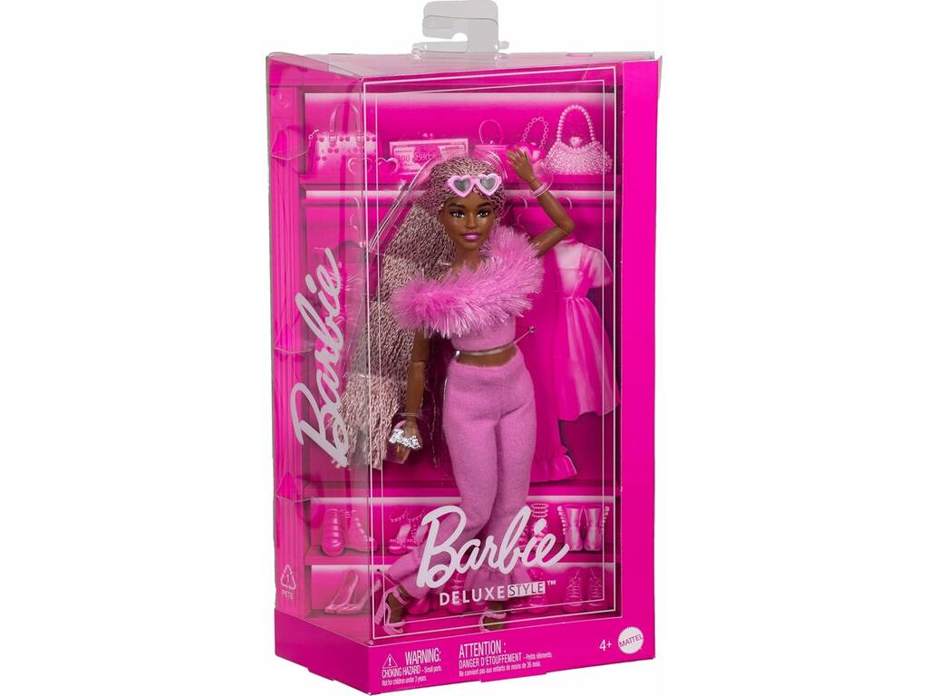 Barbie Deluxe Style Bambola con trecce