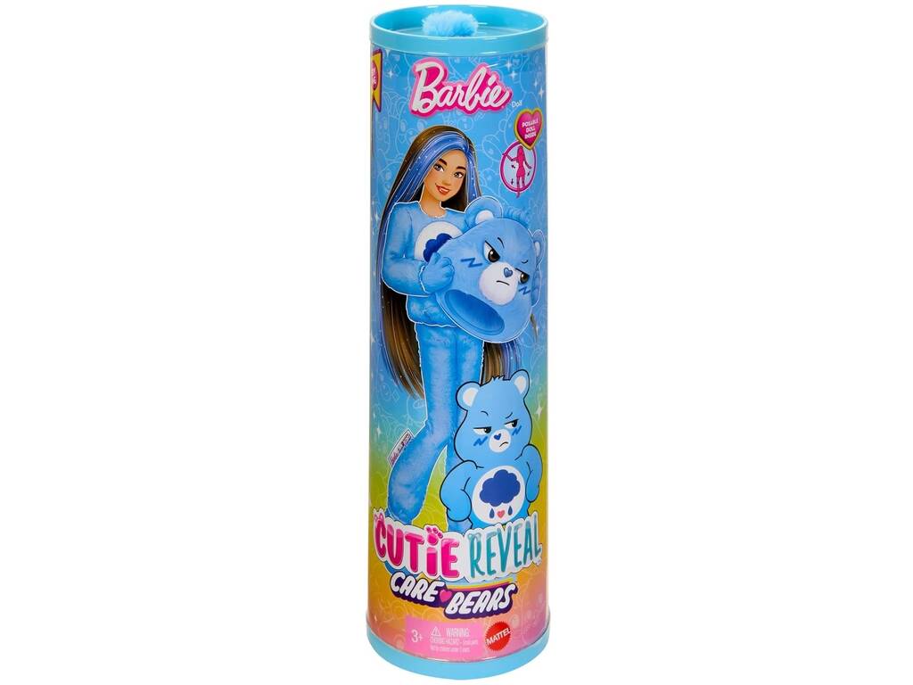 Barbie Cutie Reveal Ursos Amorosos Boneca com Disfarce Queixoso