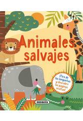Livre de pages cachées Animaux sauvages avec onglets