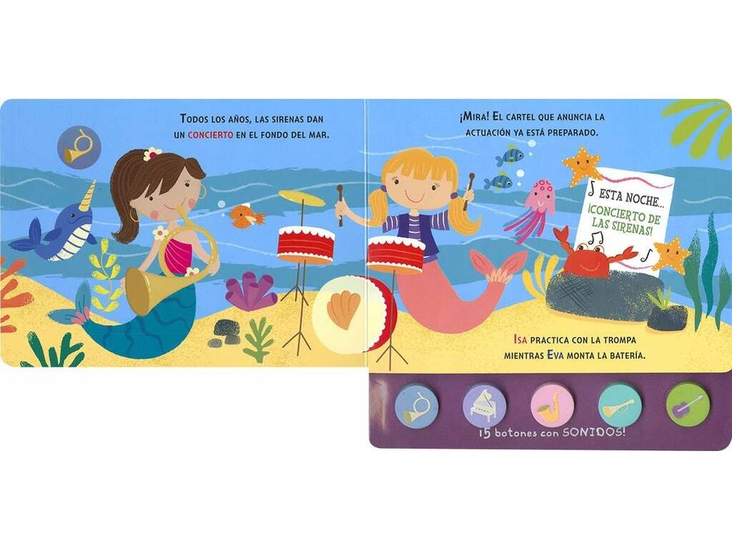 Livre Cinco Sonidos Les sirènes à boutons
