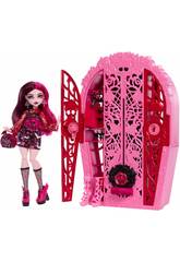 Monster High Skulltimate Secrets Garden Mysteries Poupe Draculaura avec garde-robe