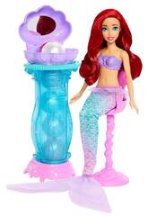 Principesse Disney Bambola Ariel con Spogliatoio Pieghevole