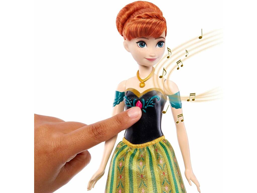 Frozen Disney Boneca Anna Canta Contigo