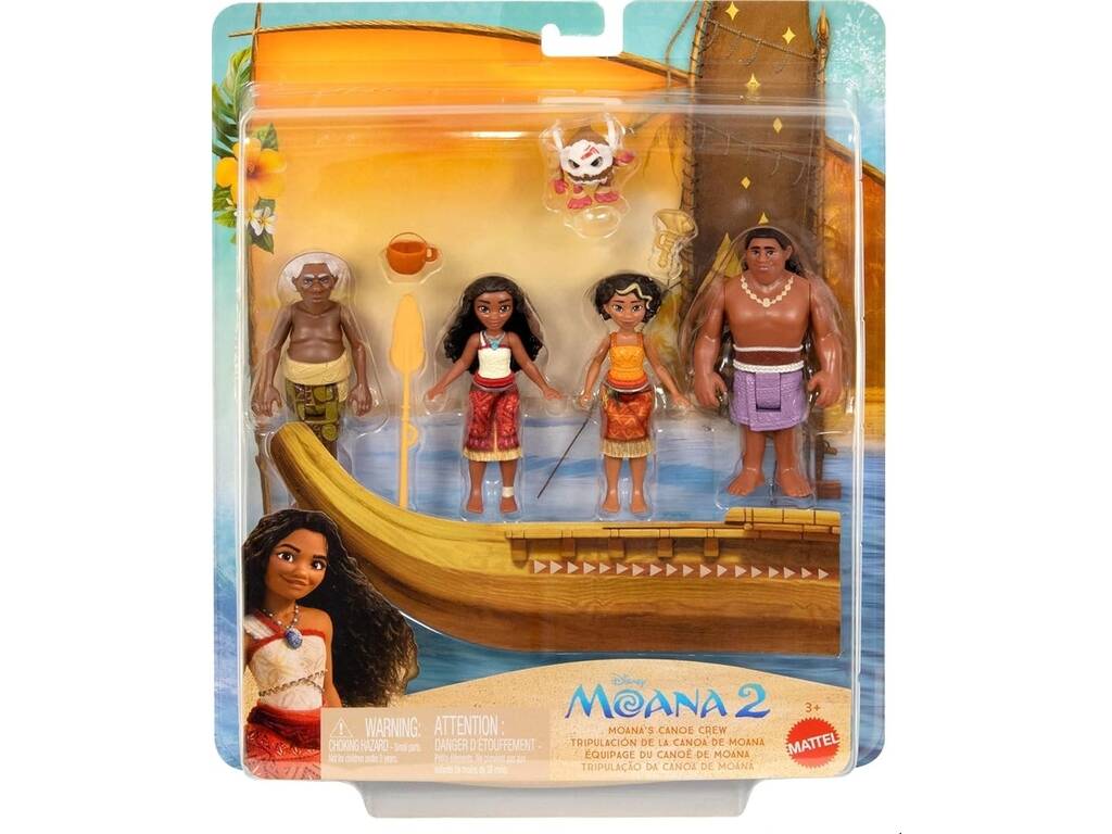 Moana Équipage du canoë