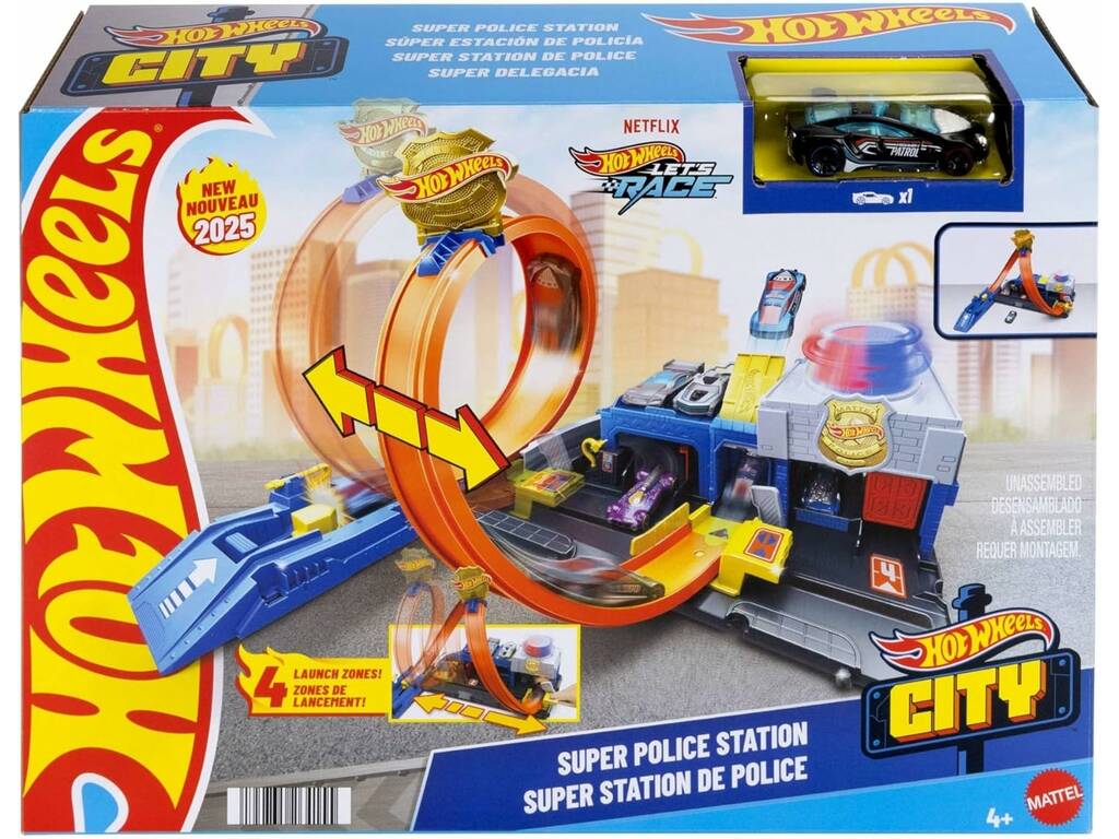 Hot Wheels City Supercommissariat de police