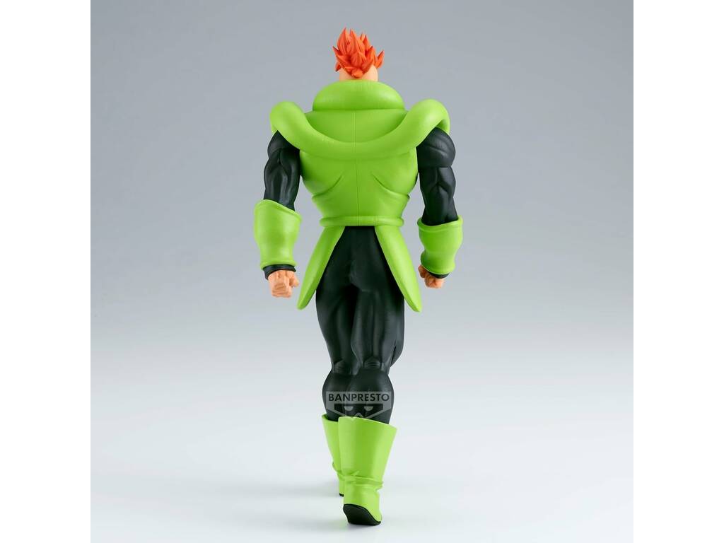 Dragon Ball Z Solid Edge Works Figura Androide 16 de 20 cm