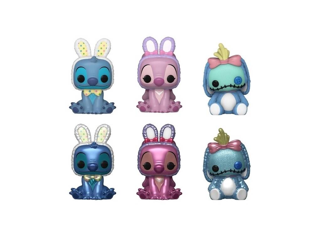 Funko Bitty Pop Disney Stitch Uovo di Pasqua con figura a sorpresa