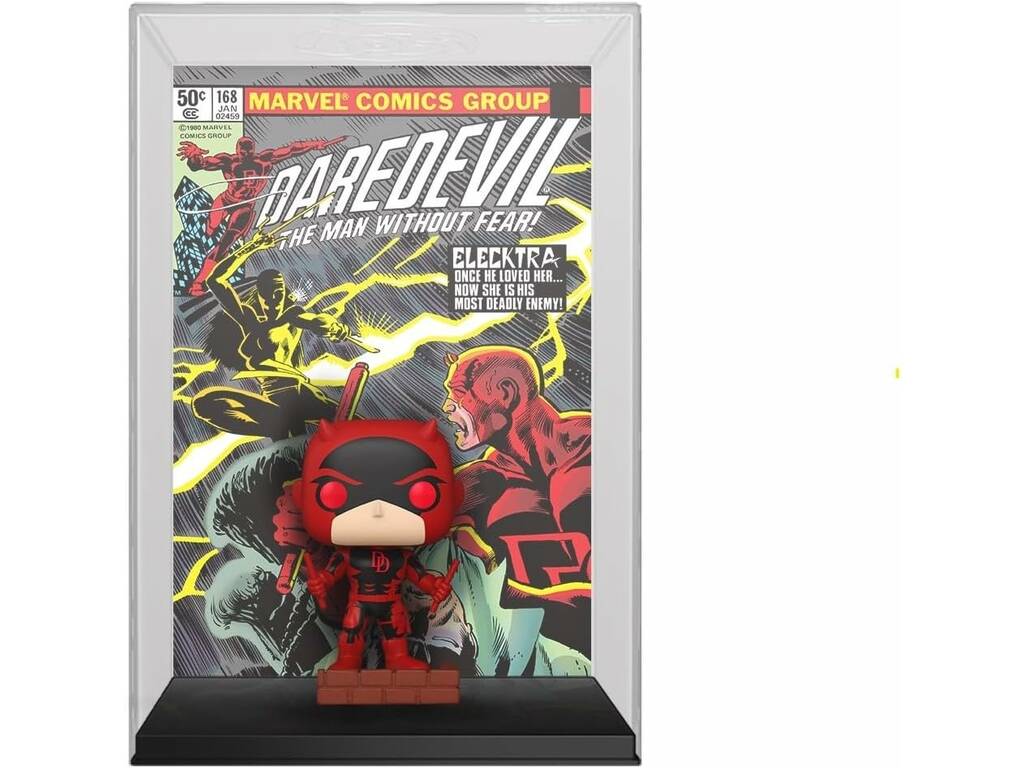 Funko Pop Copertina Fumetto Marvel Daredevil 168 L'Uomo Senza Paura!